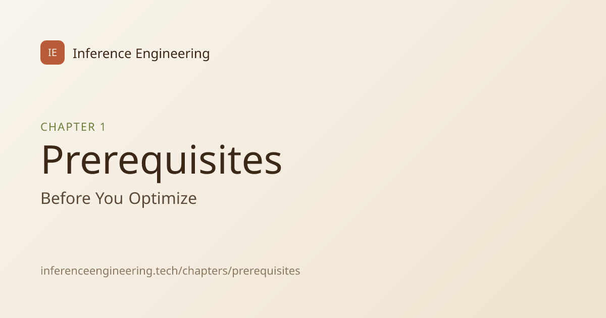 Ch 1: GPU & Transformer Prereqs | Inference Engineering
