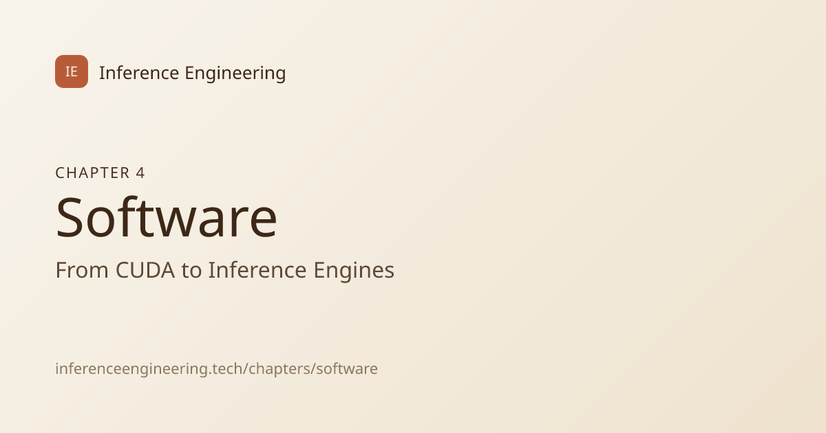 Ch 4: vLLM, SGLang & TensorRT-LLM | Inference Engineering